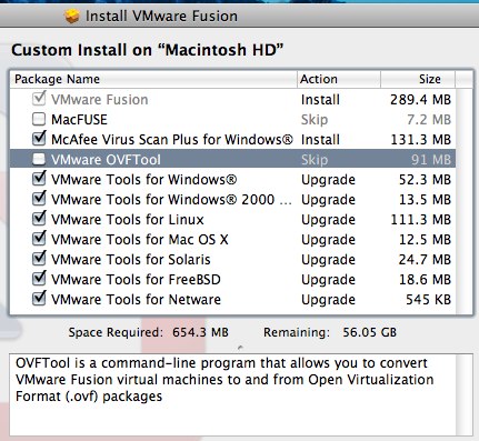 vmware tool for mac